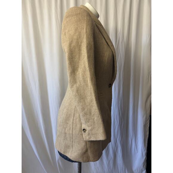 Zara Wool Blend Fitted Jacket - Size XS - Picture 5 of 13